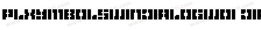 PlXymbolsWINdialogW01 Dialo Regular字体转换